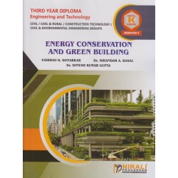 Energy Conservation And Green Building MSBTE K Scheme Diploma Sem 5 Civil Engineering | Nirali Prakashan